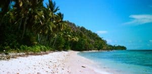 A beach all to yourself, Manyaifun island, Raja Ampat, Indonesia