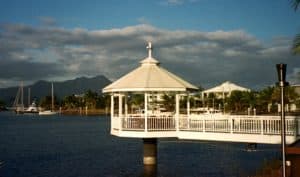 Picturesque Port Hinchinbrook is the gateway to Hinchinbrook Island, QLD