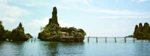 Fantastically sculpted towers and turrets, Misool, Raja Ampat