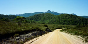 Road to the lonely mountain, southwest Tasmania