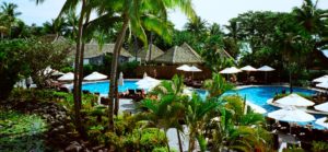 A lazy day by the pool, Denarau Island, Fiji