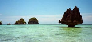 Perfectly sculpted natural artwork, Misool, Raja Ampat