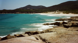 View over Leonard Bay, Wilsons Promontory N.P., VIC