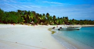 Its gorgeous curving beach is a highlight of Nacula Island, Yasawa Group, Fiji