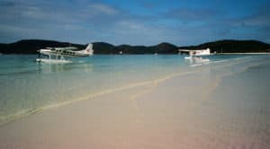 It’s a gorgeous day so everyone’s out and about on Whitehaven Beach, QLD