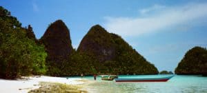 The regency of “Raja Ampat” – the Four Kings lies on the western most fringe of Melanesia