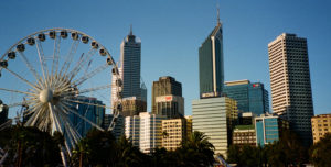 The skyscrapers of Perth, WA
